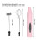 Rosa 18650 1200mAh Handrührgerät 17.3cm 6