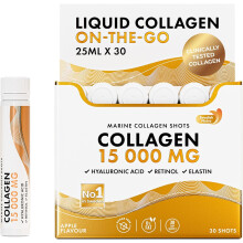 Swedish Nutra Marine Collagen 15000mg Shots Apple 30 x 25ml