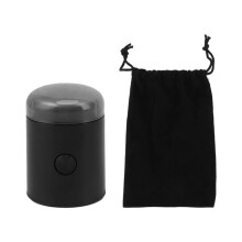 Beard Trimmer - GIGICIAL - Mini Electric Beard Trimmer - Rechargeable - Stainless Steel - Black
