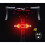 Connected bicycle rear light with turn signals - USB rechargeable - Black - Unisex 1