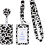 Badge Holder - Unspecified - Vertical Model - Black and White - Retractable Lanyard - Multifunctional 1
