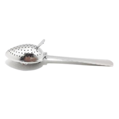 Portable Stainless Steel Tea Filter - Loose Leaf Tea Infuser - Reusable - Intermittent Diffuser - Long Tea Spoon