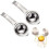 Egg Separator, 2 Pieces Stainless Steel Egg Separator, Egg White Separator, Egg Filter, Filter Cooking Tool 1