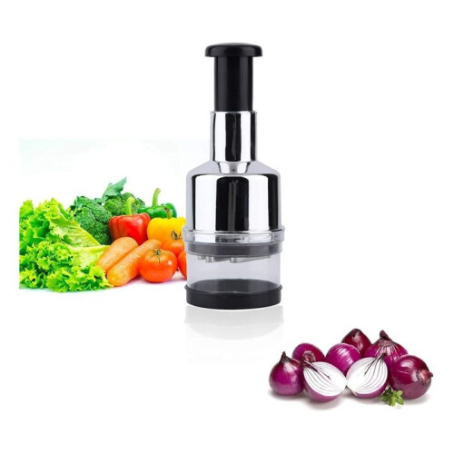 Onion slicer, vegetable slicer, mini onion chopper, multi-functional manual chopper, small onion chopper