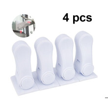 Childproof lever door lock; baby-proof door locks deter children and pets from entering