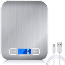 Premium stainless steel food scale for pastry and cooking. Label