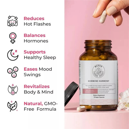3 Pack Happy Mammoth Hormone Harmony Natural Hormonal Support for Women 1