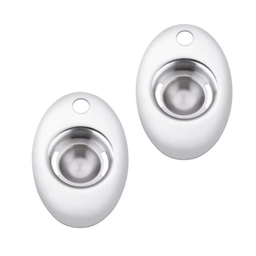 Egg separator - Kitchen - Stainless steel - 14cm - Practical - Ideal for baking