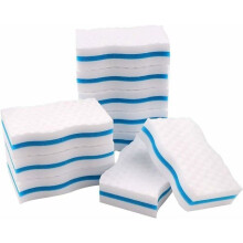 Set of 10 high-quality, extra-thick melamine magic sponges for cleaning stains on patios, in the