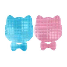 2-Piece Corner Grooming Brush for Cats, Soft Cat Brush, Cat Massager, Corner Wall Massage Brush, Cats Love It