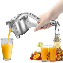 Manual Aluminum Citrus Juicer, Citrus Press with Ergonomic Handle, Used for Squeezing Lemon Juice, Orange Juice