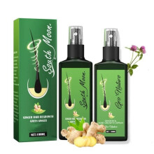 GrowthPlus Nourishing Ginger Spray,100ml Organic Growth Plus Nourishing Ginger Spray Hair Growth for Men Women (2 Bottle)