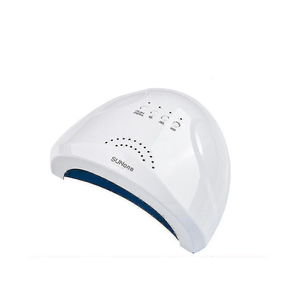 Light/White 48W Uv/Led Nail Lamp,Phototherapy Nail Polish Glue Quick-Drying Baking