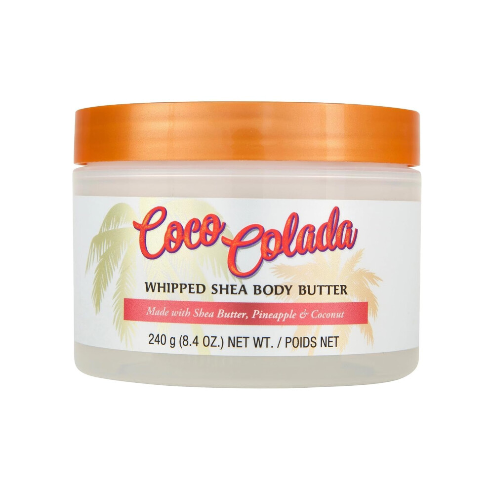 Tree Hut Coco Colada Whipped Shea Body Butter, Moisturizer, 8.4 Oz