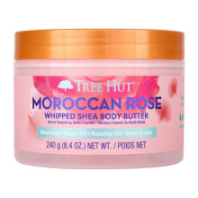 Tree Hut Moroccan Rose Whipped Shea Body Butter, Moisturizer, 8.4 Oz