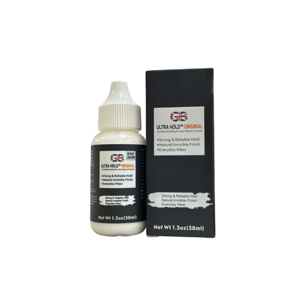 Ultra Hold Adhesive Unisex Black Gb Ultra Hold Original Lace Wig Glue 38Ml (1.3Oz)