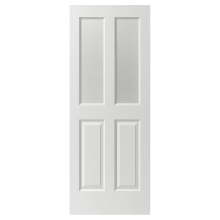 PREMDOR 4 Panel 2L Frosted Glass Internal Hollow Core Door