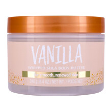 Tree Hut Vanilla Whipped Shea Body Butter, Moisturizer, 8.4 fl oz