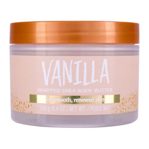 Tree Hut Vanilla Whipped Shea Body Butter, Moisturizer, 8.4 fl oz