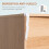 Homcom Cómoda de Madera Bicolor 80 x 39 x 80 cm 6