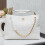 Chanel 25A Grey Suede Tote 99788 1