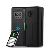 Room Fragrance Diffuser Wall Mounted Hotel Air Freshener Bluetooth Essential Oils Diffuser Built-in Fan Electric Smell for Home