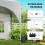 Outsunny Carpa Plegable Gris 598 x 300 x 315 cm 3