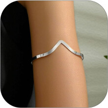 Bracelete de ouro para o braço, joia feminina para a parte superior do braço.