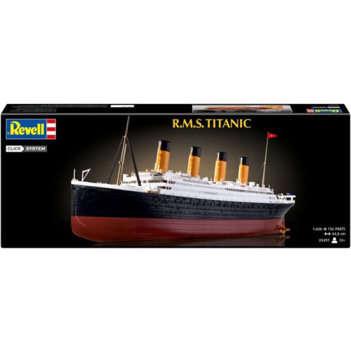 Revell Bausatz - REVELL - Click System - R.M.S TITANIC - Ohne Kleber - Vorgefertigte Teile 1