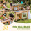 ROBUD Outdoor Mud Play Kitchen with Removable Sink 7