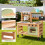 ROBUD Outdoor Mud Play Kitchen with Removable Sink 8