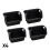 Samuel Alexander 4 Pack of 36 x 59cm Heavy Duty Stackable Pick Bin Crates 9