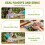 ROBUD Outdoor Mud Play Kitchen with Removable Sink 9