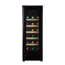 Willow W30WCB 60L Under Counter Wine Cooler Black