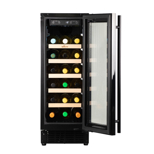 Willow Appliances Willow W30WCB 60L Under Counter Wine Cooler Black 2