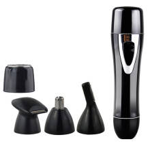 BZ-3563B 4-in-1 USB Hair Trimmer/Nose Hair Shaver (Black)