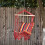 Hammock chair, swing, colourful stripes 6