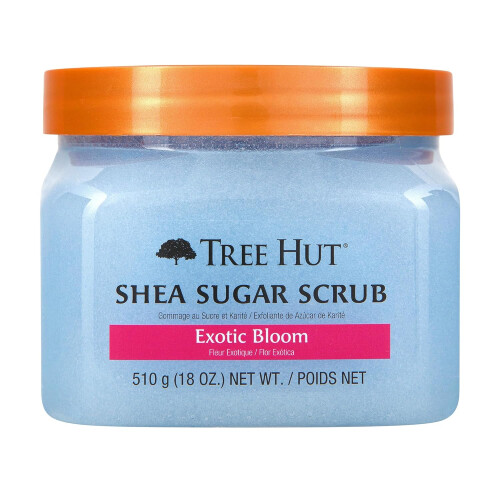 Tree Hut Exotic Bloom Shea Sugar Scrub,18 oz