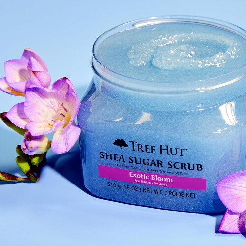 Tree Hut Exotic Bloom Shea Sugar Scrub,18 oz 1