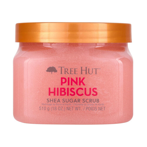 Tree Hut Pink Hibiscus Shea Sugar Scrub, 18 oz