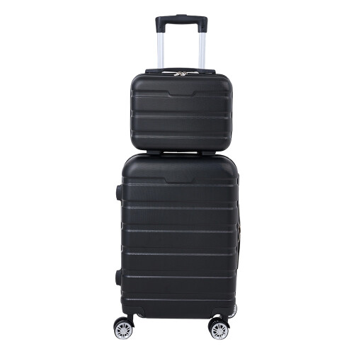 Living And Home 14+20 inch Lightweight ABS Hard Shell Suitcase 1