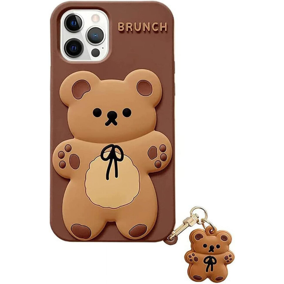 Teddy Bear Iphone 14 Case Â Soft Silicone Shockproof Cover 9384370322339