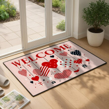 Non-slip Door Mat PVC Indoor Outdoor Carpet 1 Pack