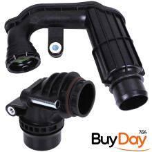 2 Pcs Intercooler Turbo Hose Kit for C-Class W205 Megane IV Kadjar 144601294R 144603933R