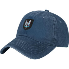 UK SAS Badge Baseballkasket – Justerbar bomulds-farhue