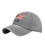 Patriotic Baseball Kasket Bomuld Snapback Grå 1