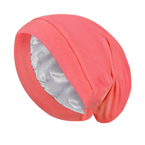Dobbeltlags sovehue – blød polyester, én størrelse