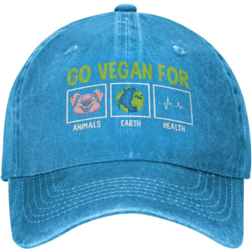 Vegan Καπέλο Μπέιζμπολ – Ρυθμιζόμενο Unisex Καπέλο Ηλίου