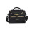 Halbmondförmige, isolierte Lunchbag mit Schultergurt Black 1