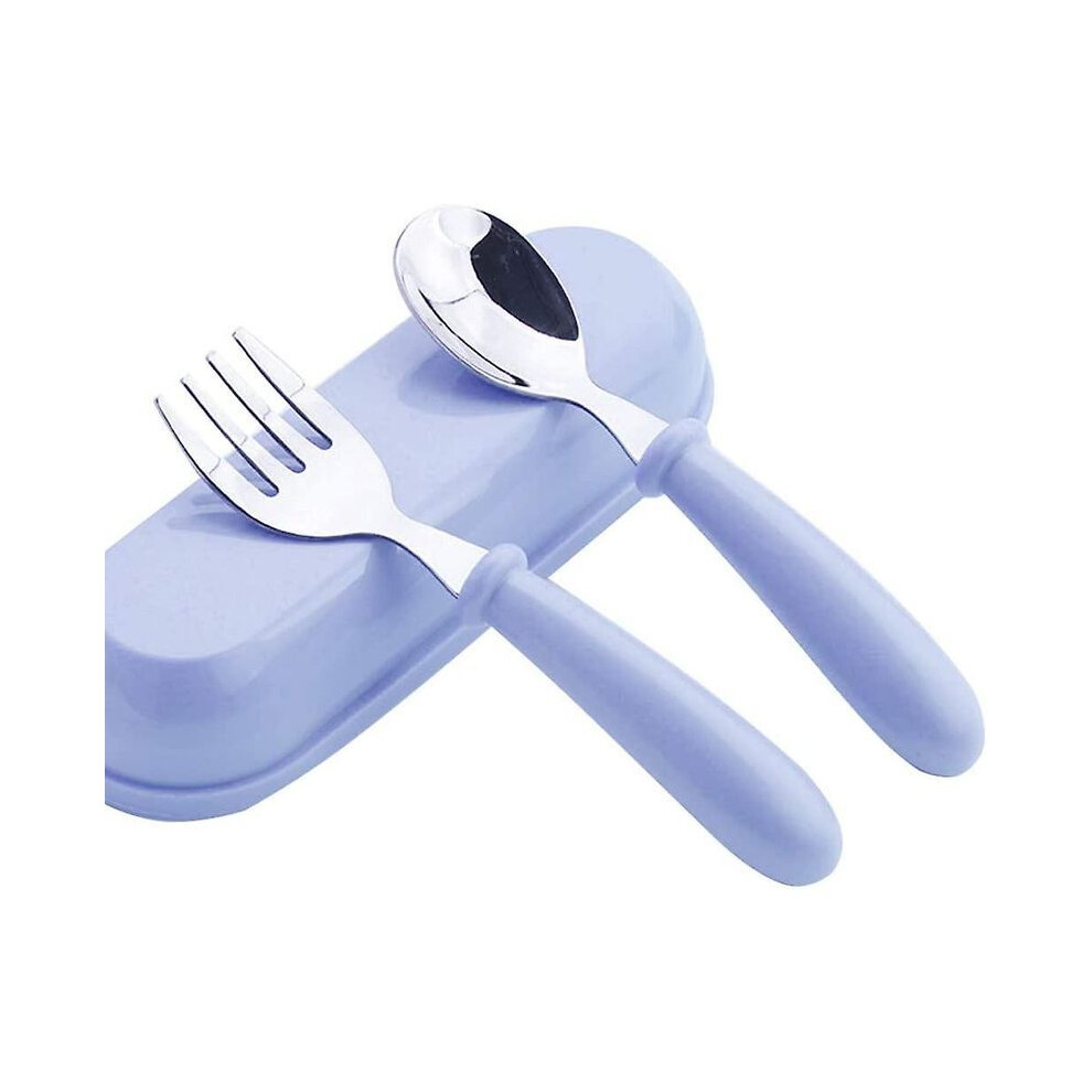 Fork And Spoon Set. Toddler Cutlery Baby Utensils Spoon Forks For Baby Feeding Gift